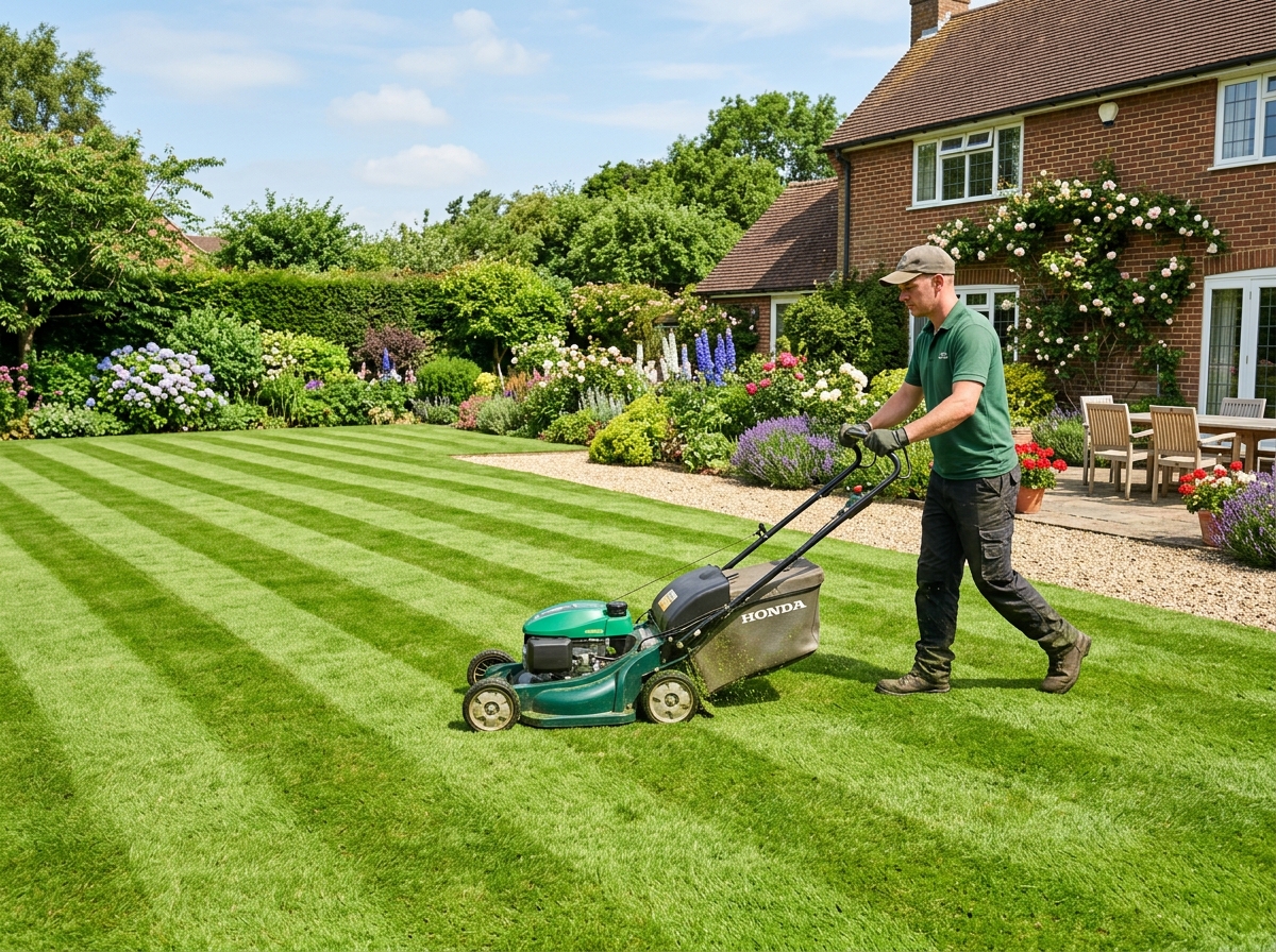 Gartenpflege und Raseneinsaat